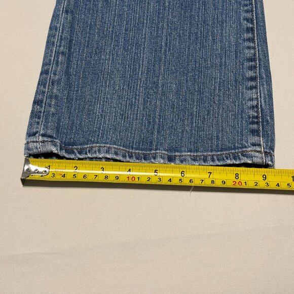 Polo Jeans Co Ralph Lauren Womens 14 Bootcut Denim Jeans Distressed Low Rise Y2K - Picture 14 of 14